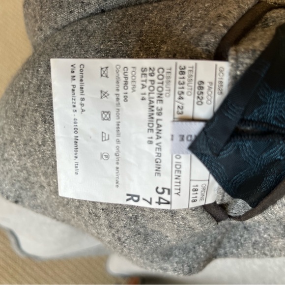 CORNELIANI  unstructured cotton,wool, silk blazer Italian 54, US44-45 Reg NWT - Picture 13 of 13